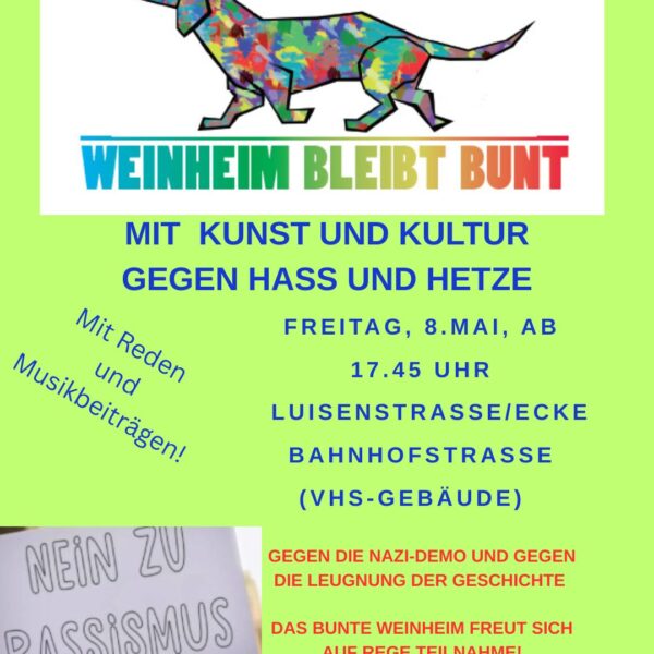 Weinheim bleibt bunt